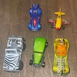 Hot wheels die cast cars air plane jeep super car kids play collectible Easter